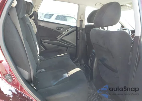 2010 Nissan Murano Sl z USA, uszkodzony, nr VIN JN8AZ1MWXAW104335